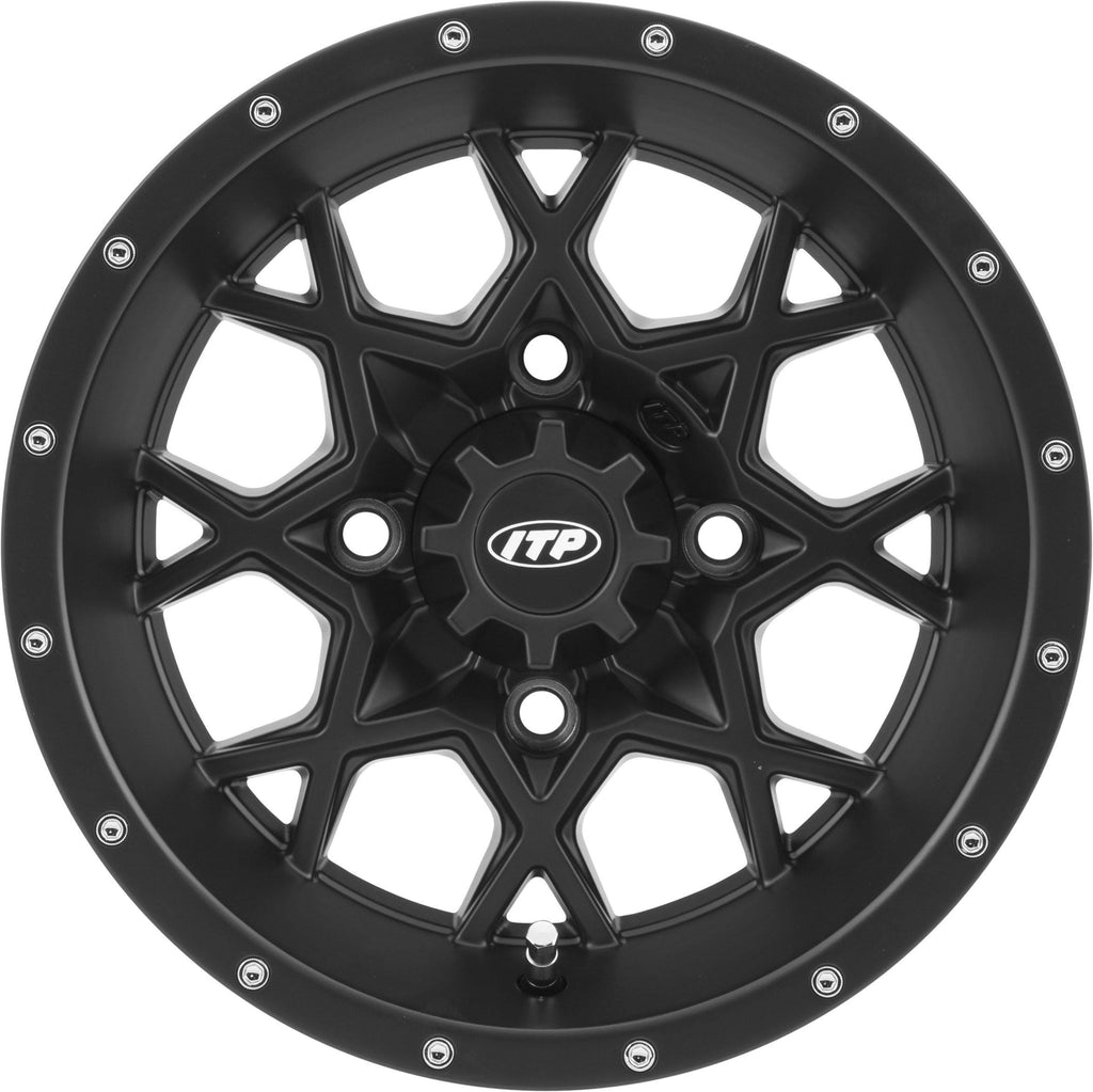 Matte Black Wheel 12x7 V76002