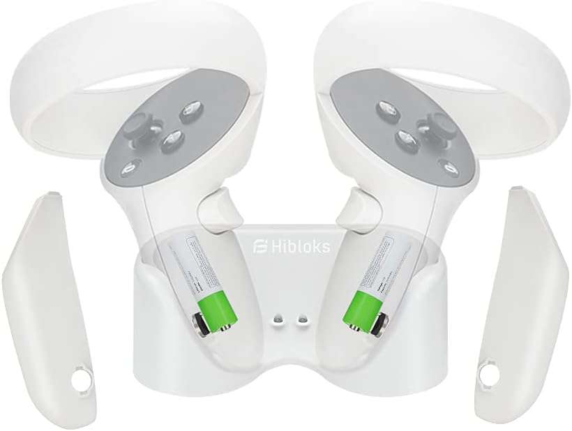 Magnetic Charging Station Set for Oculus Quest 2 Controllers, Pack of 2 I96711