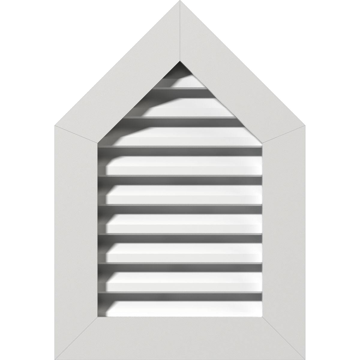 Peaked Top Gable Vent with 1 inch Frame R339