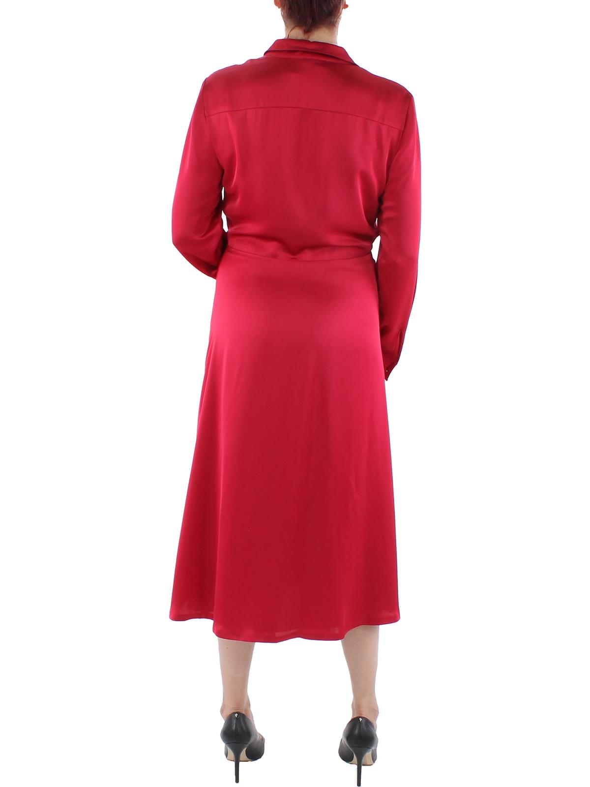 Surplice Collared Dress U749