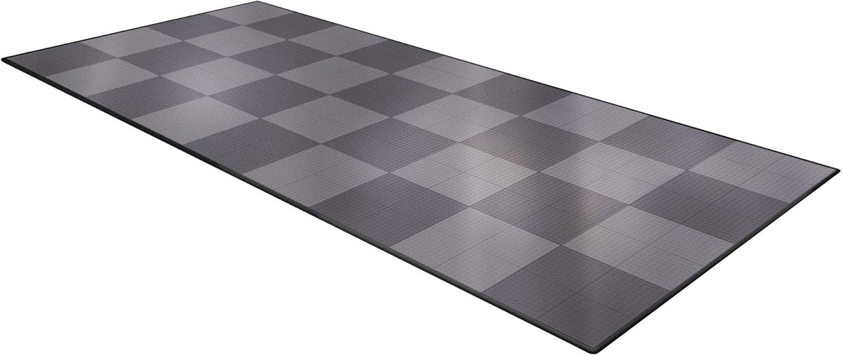 Modular Motorcycle Floor Pad, 56 Piece, Alloy E87537