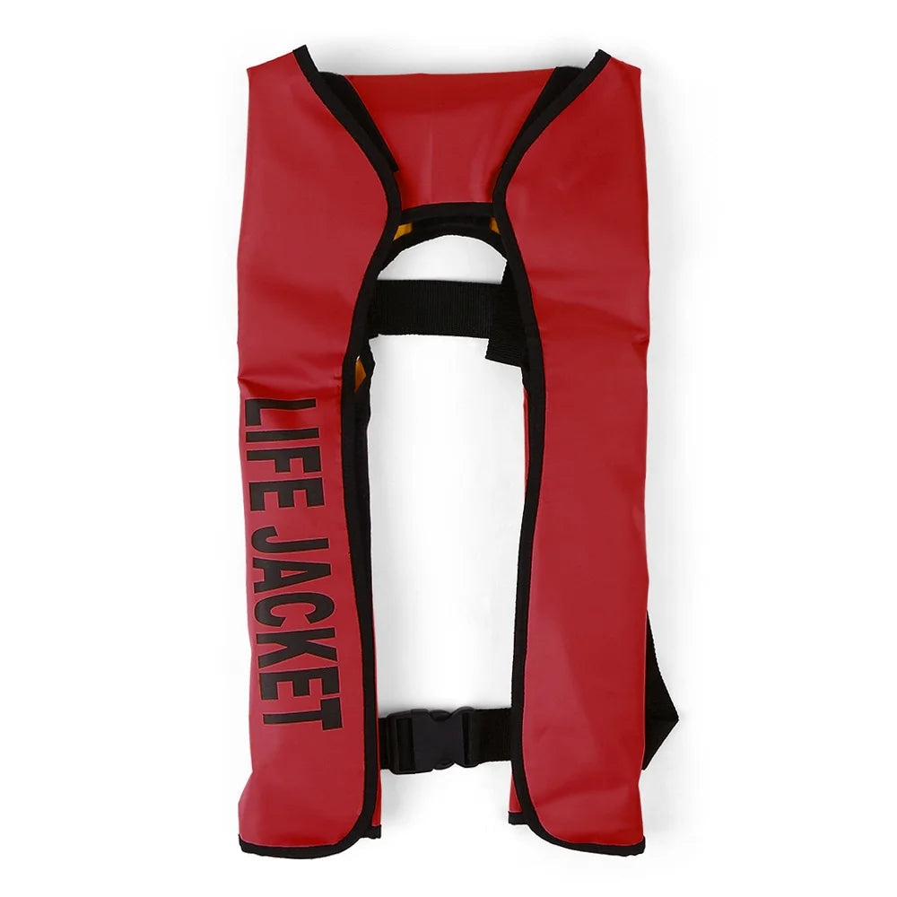 Manual Inflatable Adult Water Sports Swimming Fishing Survival Jacket G1335