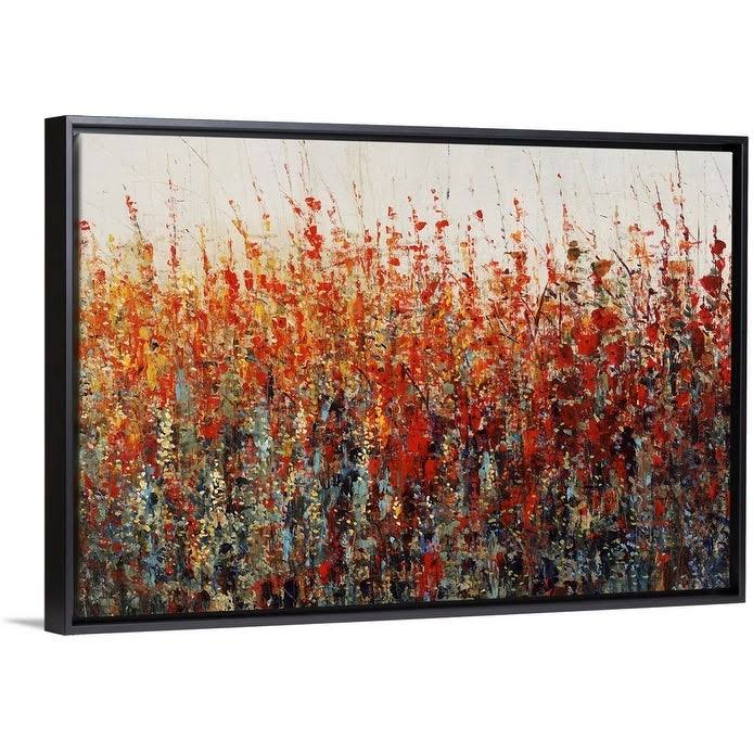 Black Float Frame Canvas Art - 48 x 32 P33322