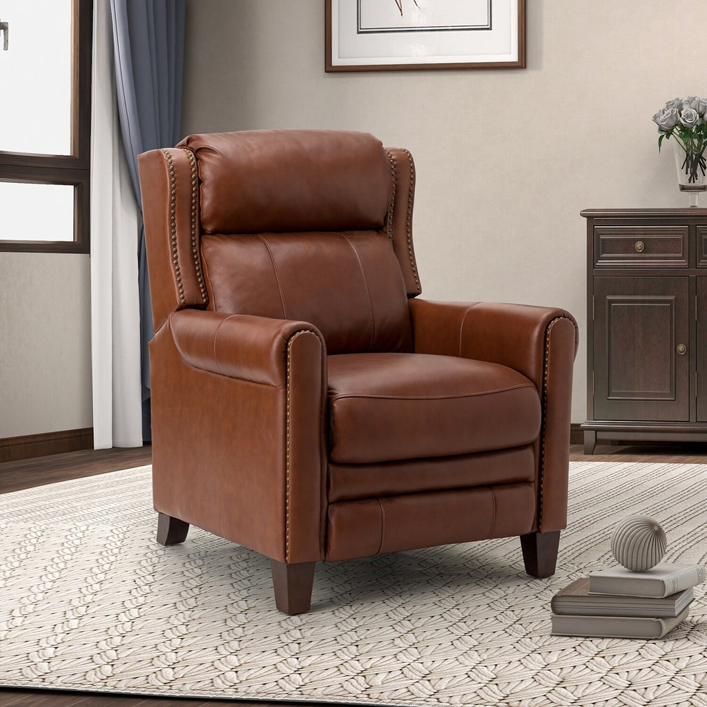 Genuine Leather Manual Recliner A955816