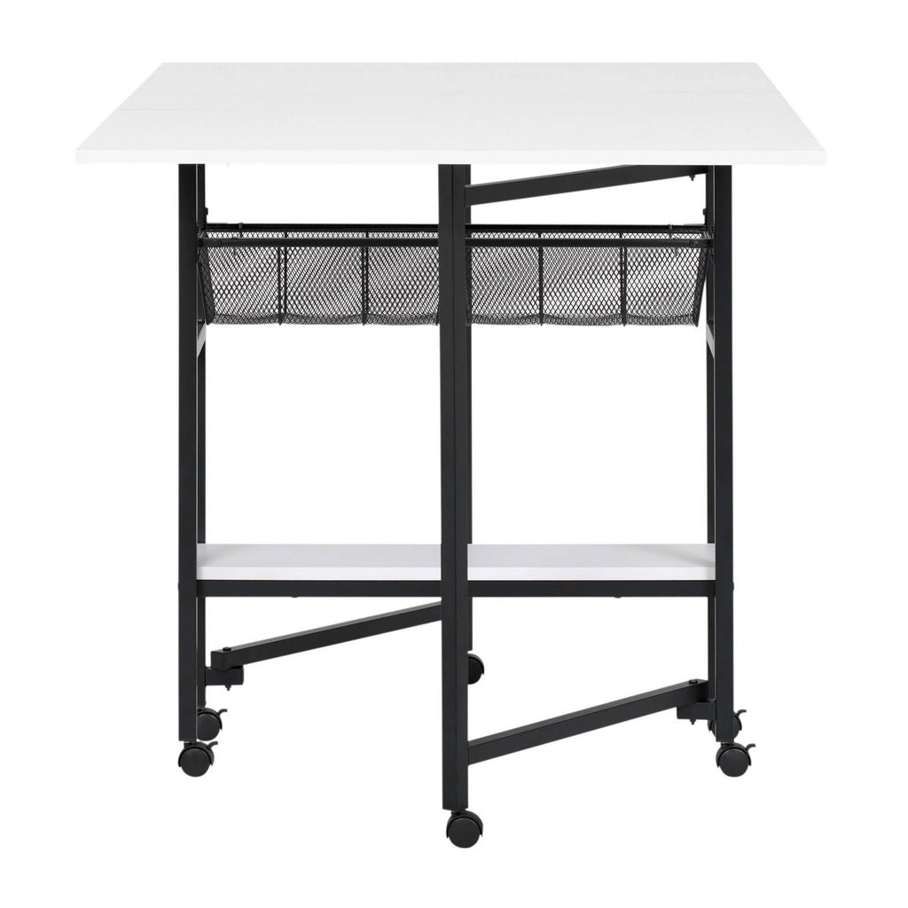Standing Height Craft/Cutting Table with Baskets (36x22 H) F11616