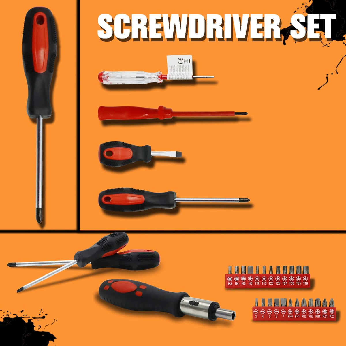 187-Piece Tool Kit with Wheels Tool Box T2620