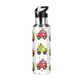 Stainless Steel Insulated Thermos Vacuum Flask Water Bottle with Straw Lid G30620