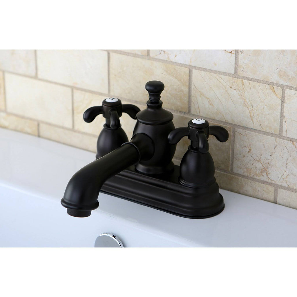 4x22 Centerset Bathroom Faucet, Brushed Nickel H48035