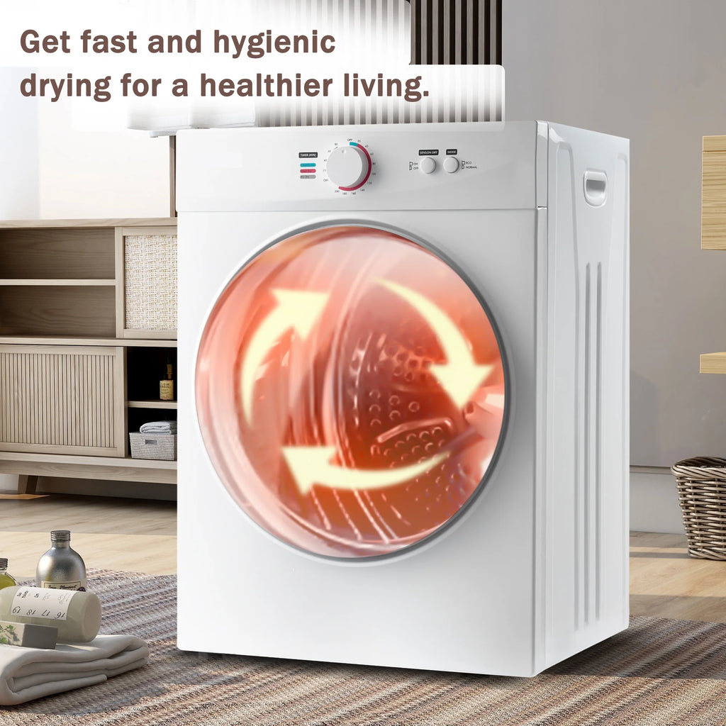 Portable Stainless Steel Clothes Dryer with Wall Mount Kit Q79763