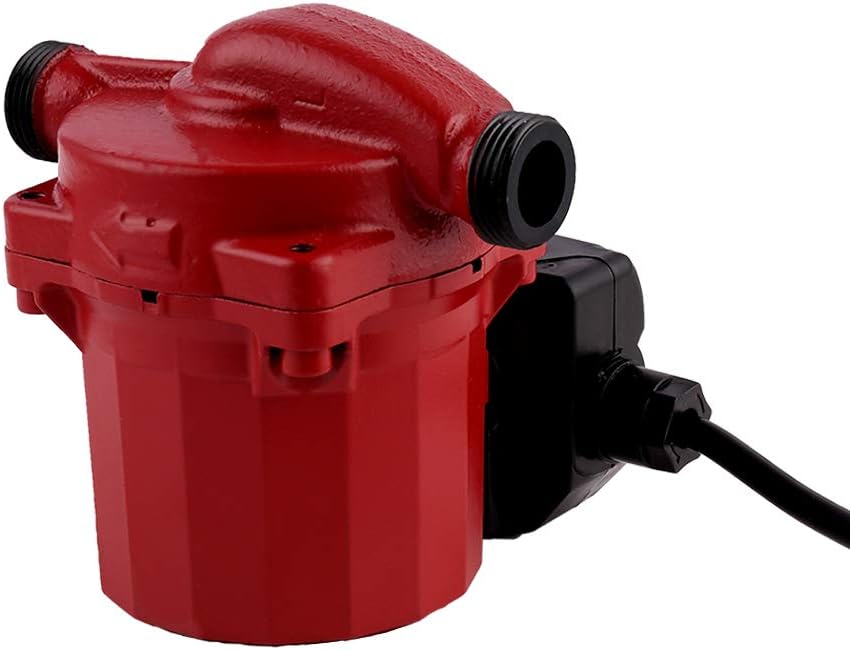 Hot Water Circulator Circulation Pump 115V/60Hz 3-Speed Cast Iron Booster Pump 1.5 inch Outlet 46/67/93W E3907