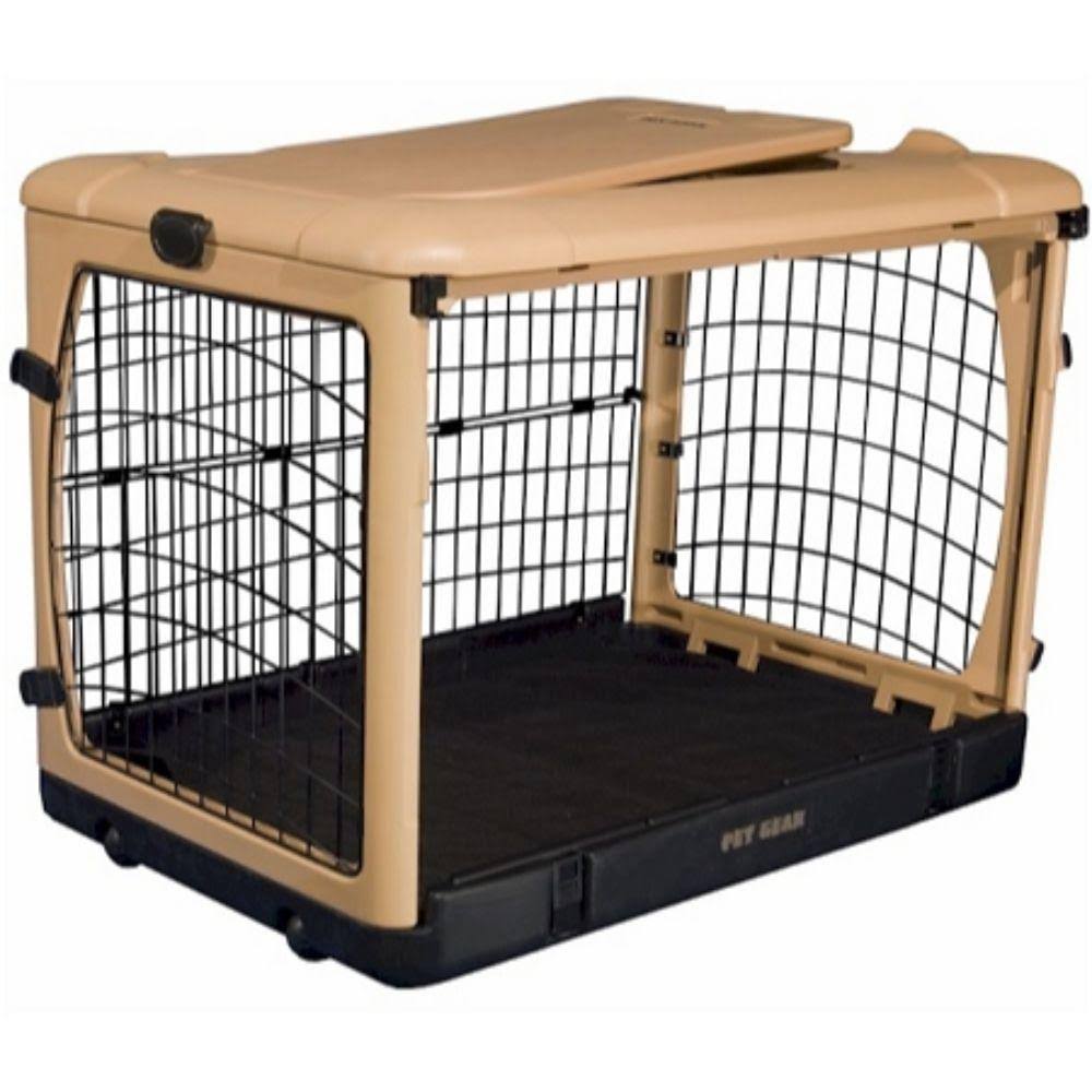 Medium Steel Dog Crate with Pad E899