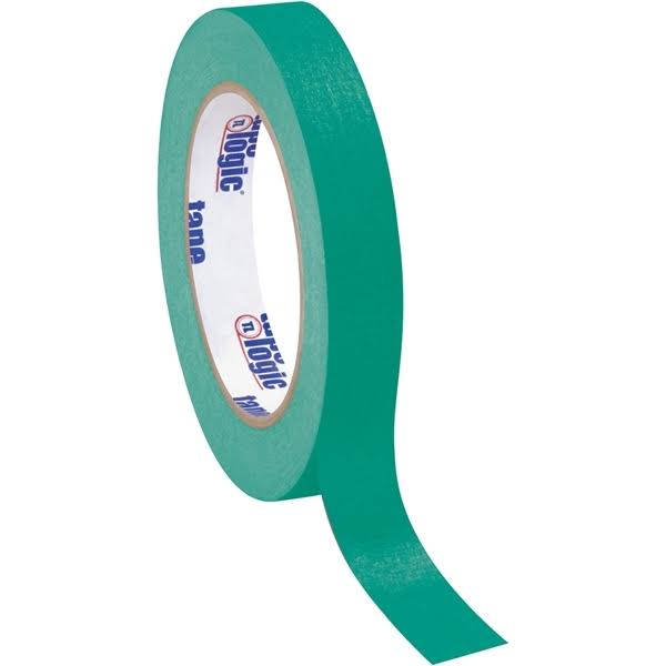 Dark Green Masking Tape 60 Yard Roll (48 Roll/Case) M8350