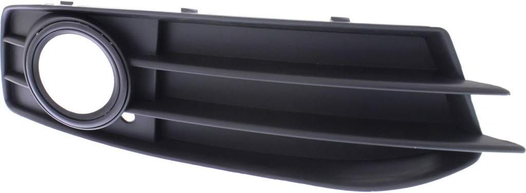 Black Fog Light Bezel Cover Pair for Audi A3 2009 2010 2011 2012 2013 U32424