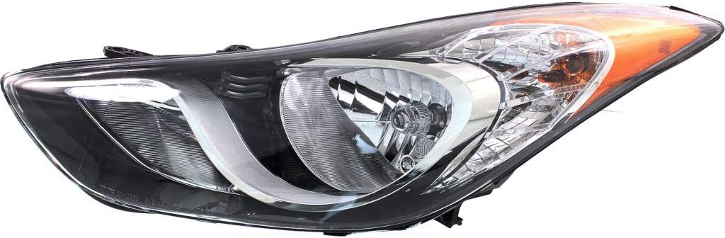 Headlight Assembly Driver and Passenger Side with Bulbs for Hyundai Elantra Sedan B507688