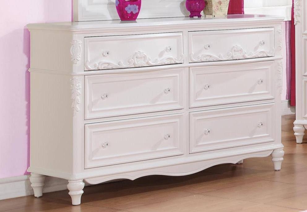 White Vanity Stool V474257
