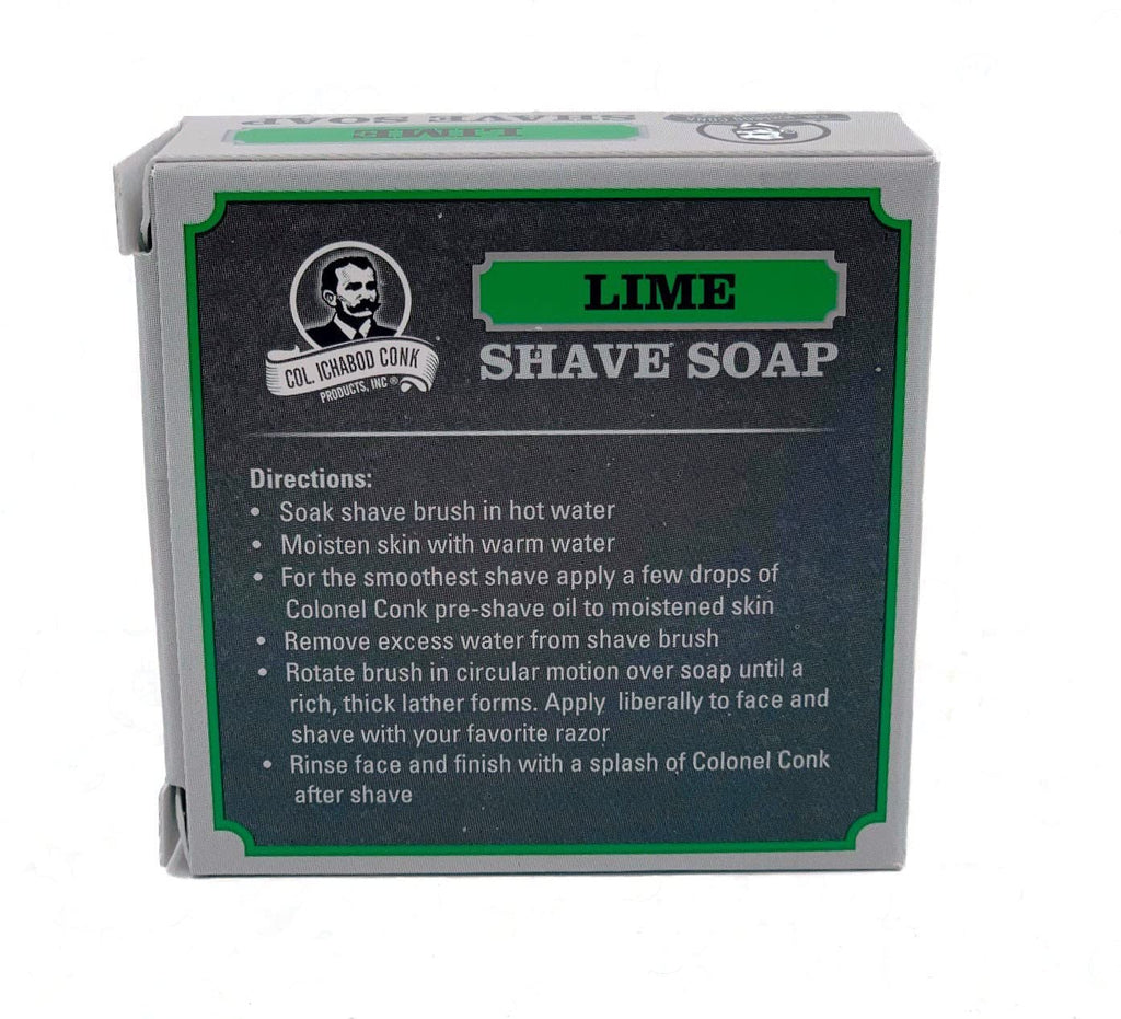 Lime Glycerine Shave Soap 2.25 oz. O643
