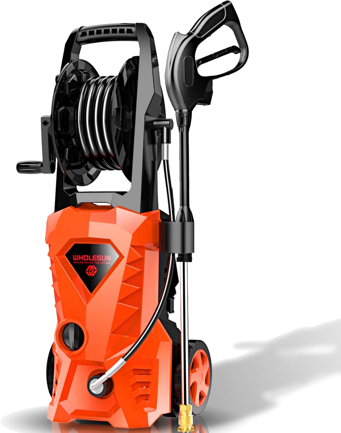 Electric Pressure Washer 2.4 GPM 1600W with 4 Nozzles Foam Cannon Z233