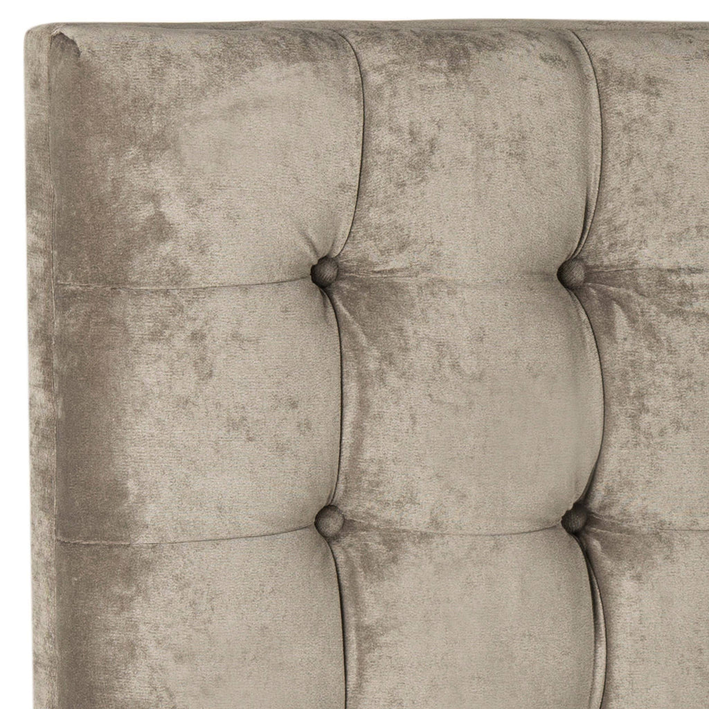 Greige Tufted King Headboard E10688