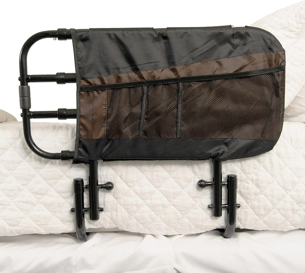 Adjustable Bed Rail with Organizer Pouch B486294
