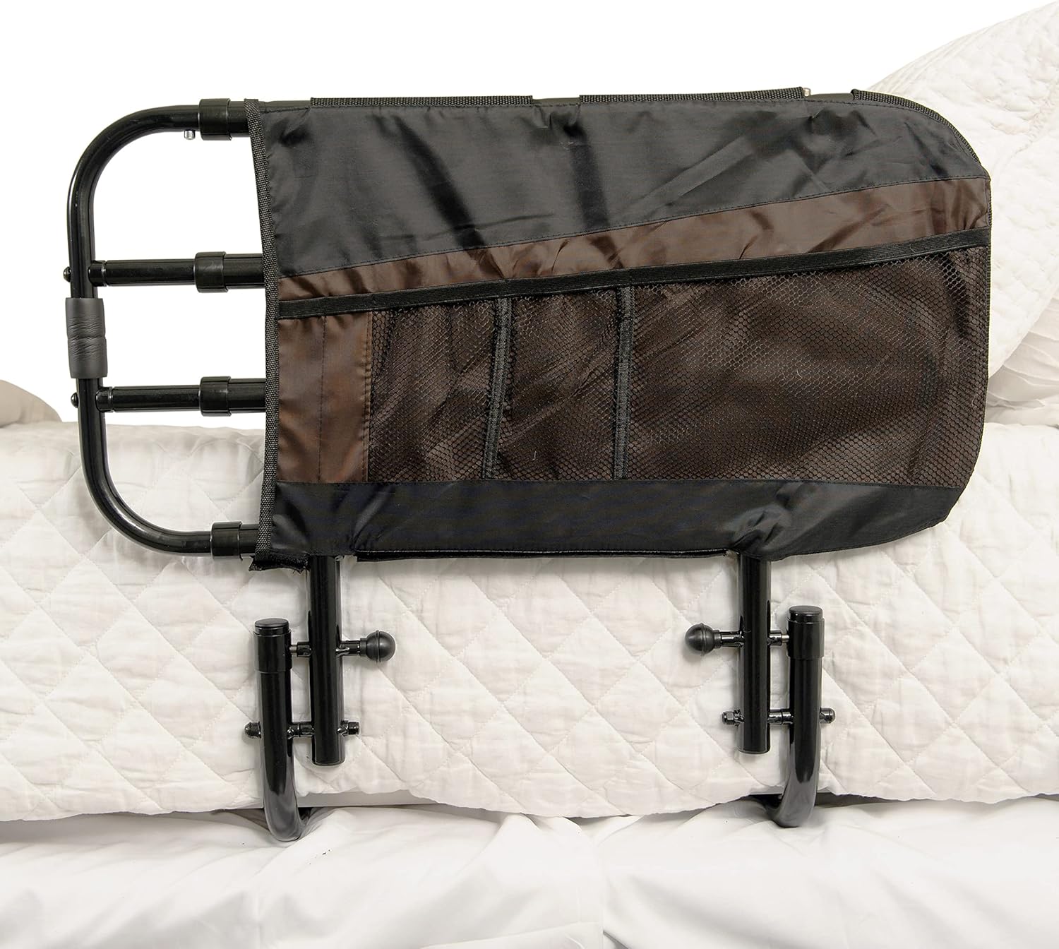Adjustable Bed Rail with Organizer Pouch B486294