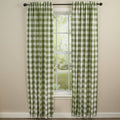 Sage 72X84 Check Panels Z917