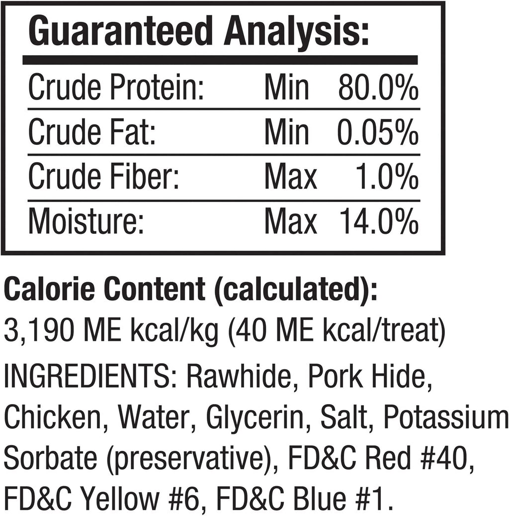 Mini Bones Rawhide Dog Chews, 4 Count (1.7 oz.) V67522