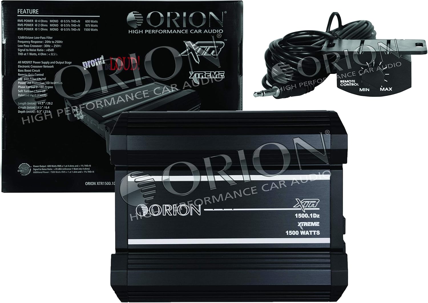 1500 Watts RMS Class D Mono Amplifier B247633