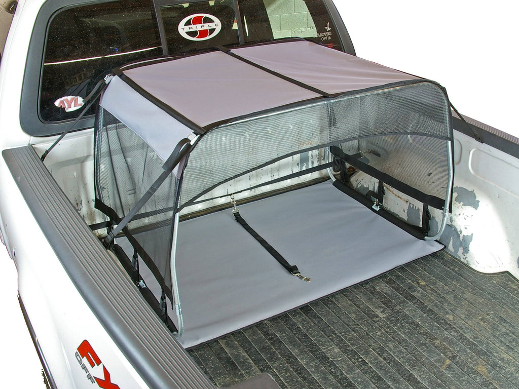 K9 Canopy with Pad and Tether for Truck Beds Dog Shade Shelter Kennel Tent Leash K1915