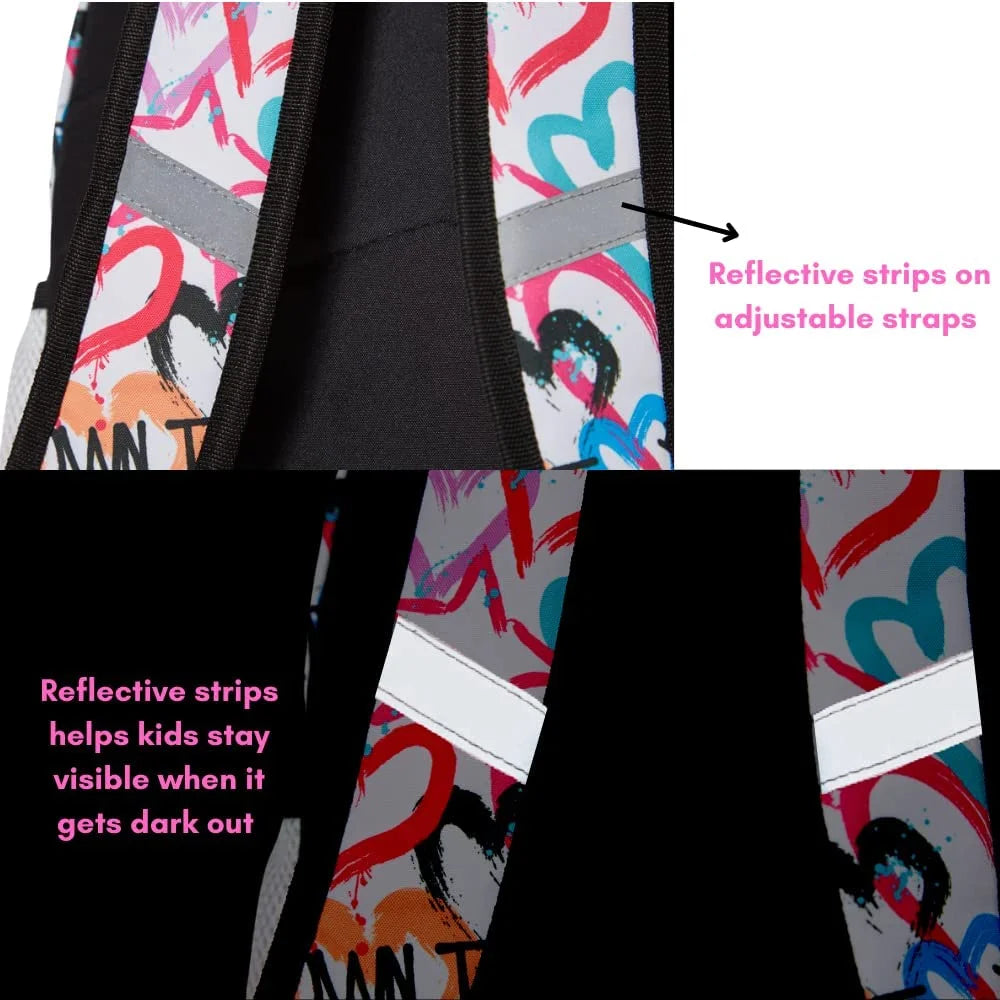 6 Piece Backpack Set with Lunch Box and Water Bottle P97854