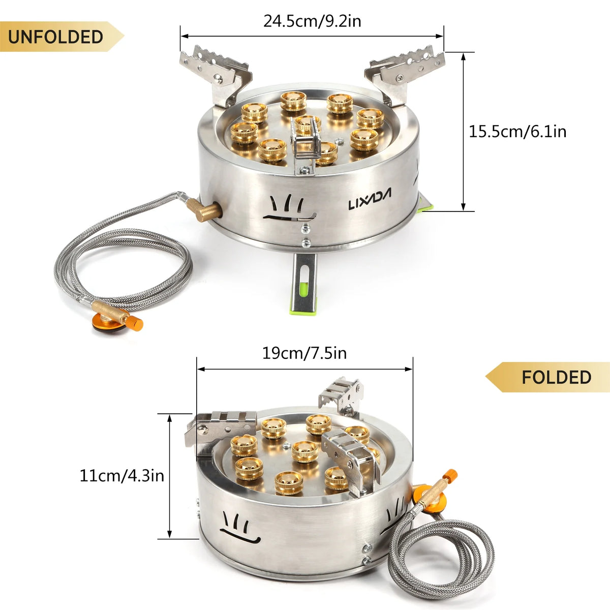 Portable Camping Gas Stove W4435