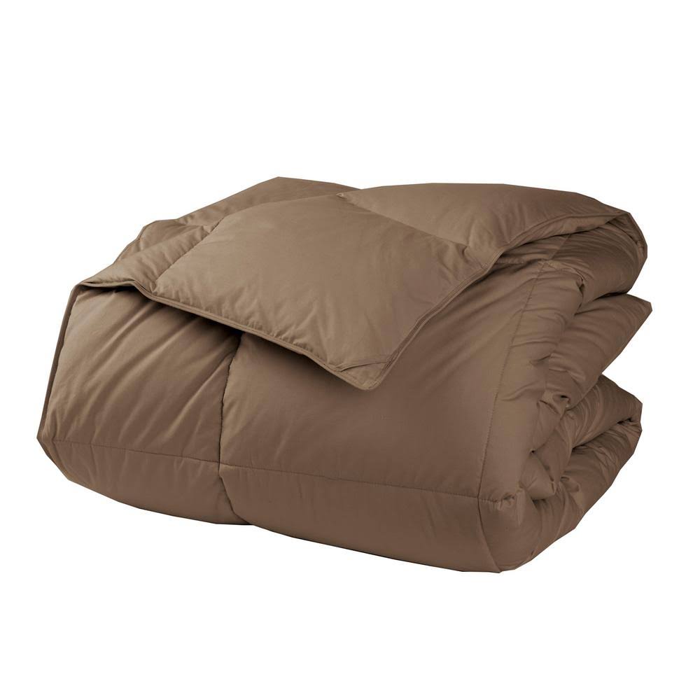 Mocha King Down Alternative Comforter M324