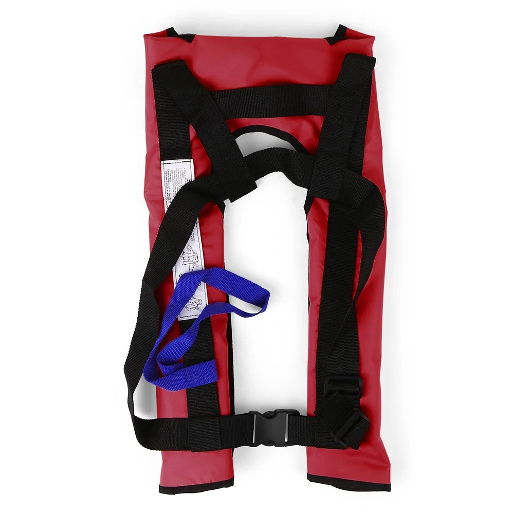 Manual Inflatable Adult Water Sports Swimming Fishing Survival Jacket G1335