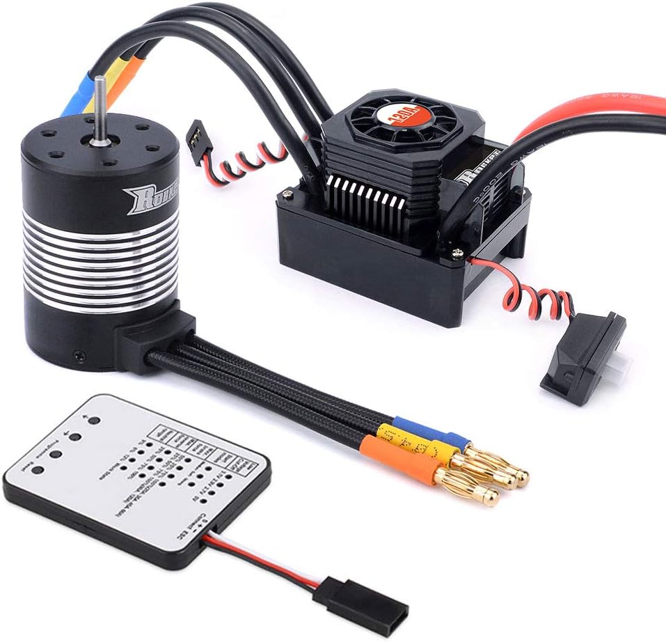 Sensorless Brushless Motor ESC Combo with Program Card I917