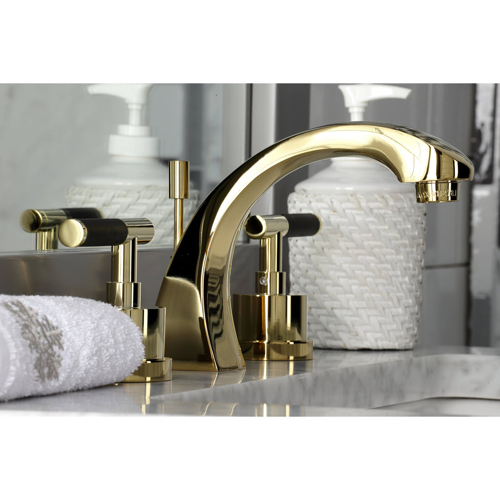 Brushed Nickel Widespread Bathroom Faucet H881134