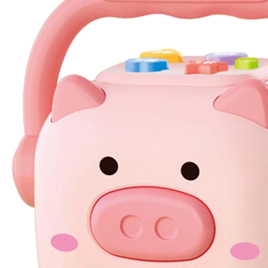 Piggy Bank Money Box Sculpture Change Container Money Saving Jar L339