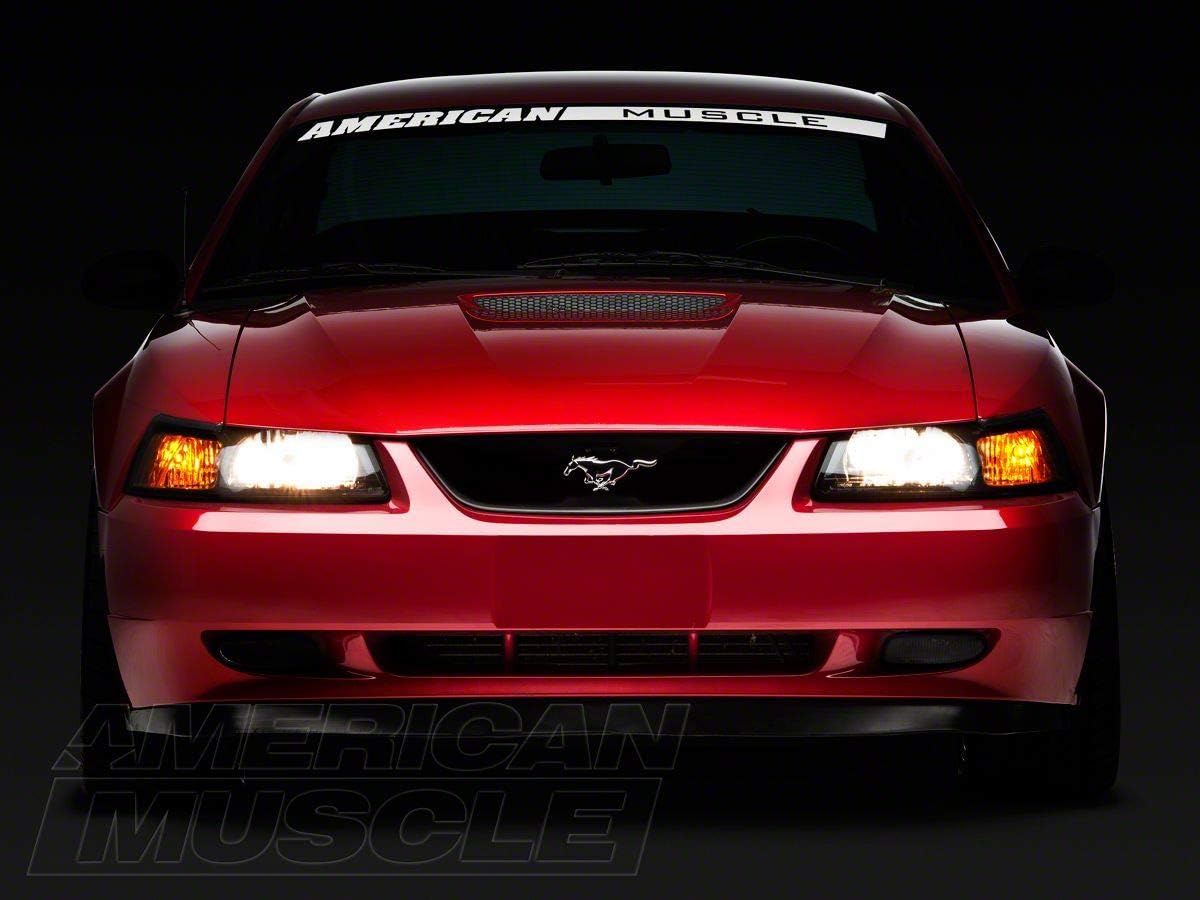 Black Housing Clear Lens Headlights F576514