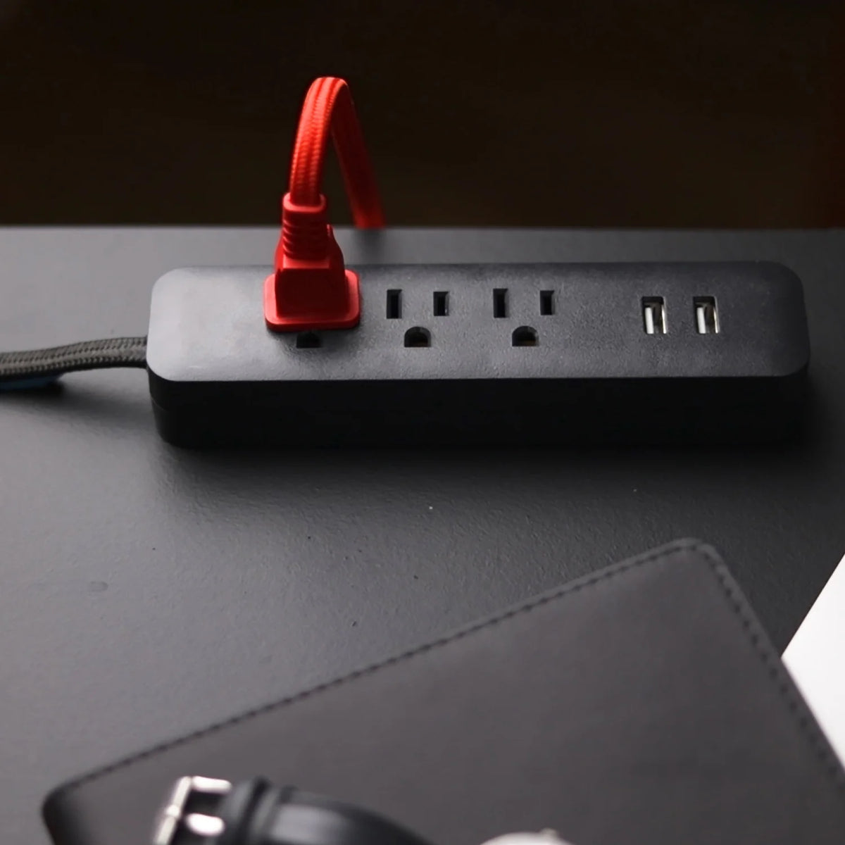 6-ft 3-Outlet USB Surge Protector Power Strip X18314