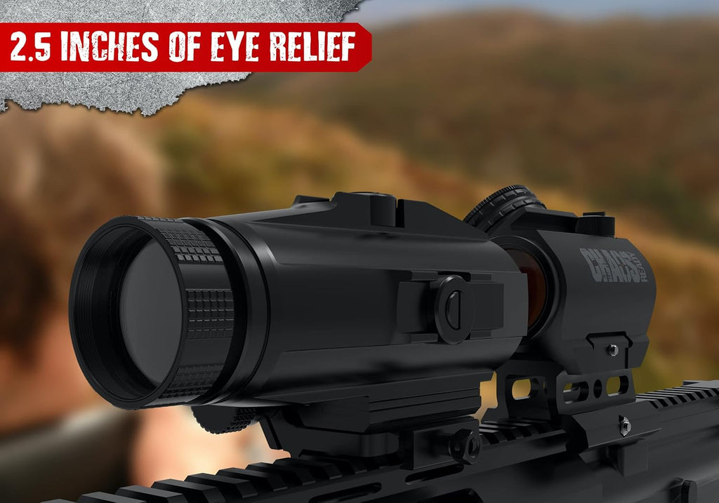 3X Red Dot Magnifier with QD Side Flip Mount P620857