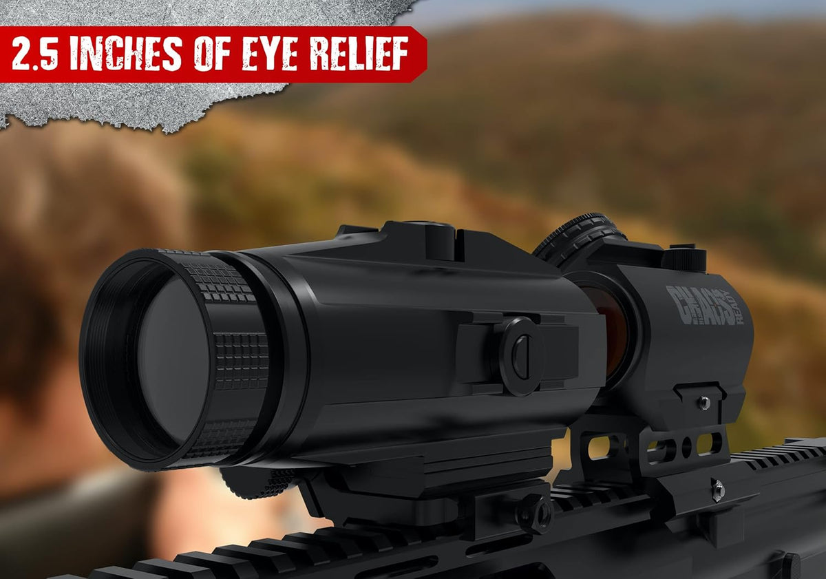 3X Red Dot Magnifier with QD Side Flip Mount P620857