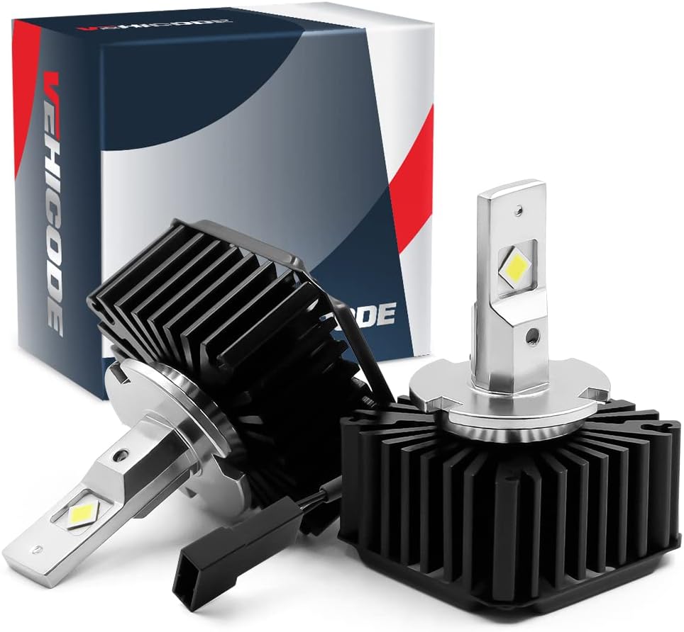 D3S D3R LED Headlight Conversion Kit 70W 8400Lms 6000K White CanBus Error Free Replacement 2 Pack Y534868
