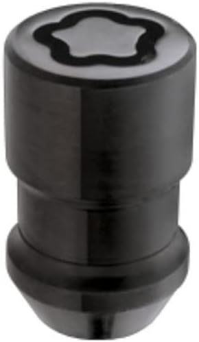 Black Cone Seat Wheel Lock Nut Set 5 Pack Y21316