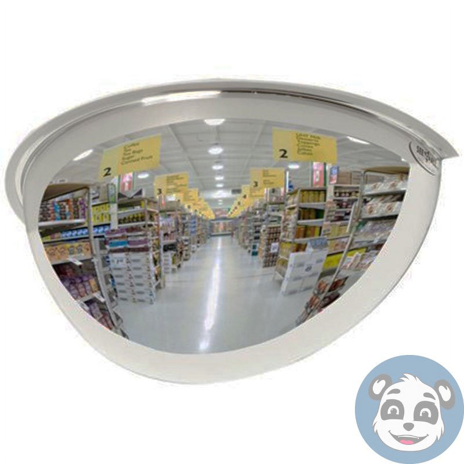 18" Half-Dome Convex Security Mirror Z1753