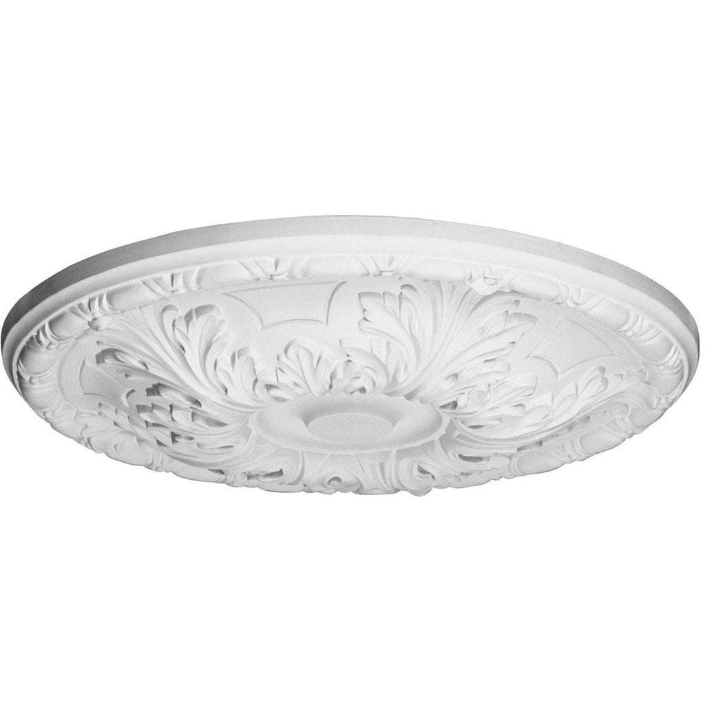 15 3/4x22OD x 5/8x22P Hand-Painted Firebrick Ceiling Medallion X25801