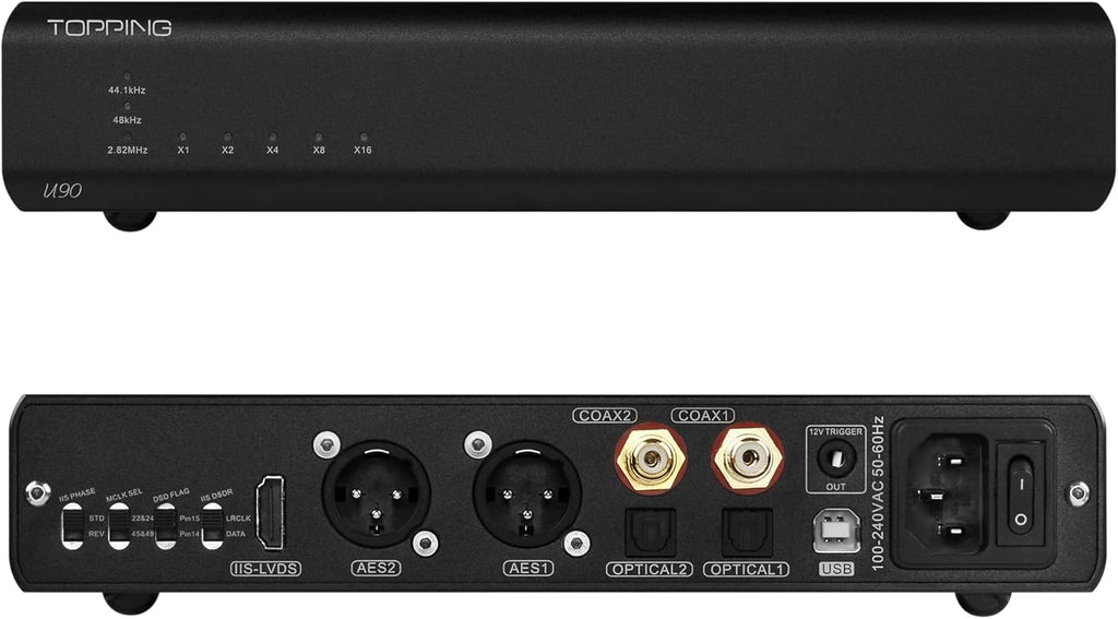 USB Bridge PCM32Bit 768kHz DSD512 Native IIS AES Coaxial Optical Output Interface H5072