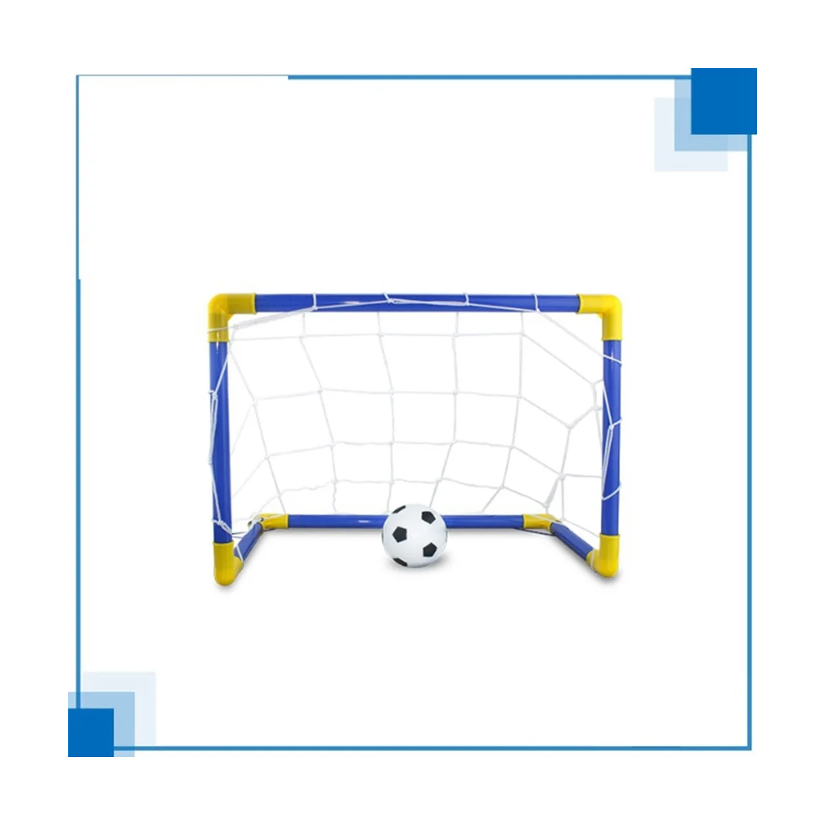 Mini Soccer Goal Net Set with Frame B79456