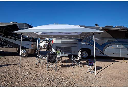 Instant Shade Outdoor Canopy Shelter Tent with Steel Frame and Rolling Bag O902