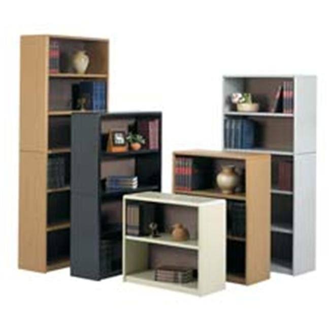 Black 2-Shelf Bookcase C249