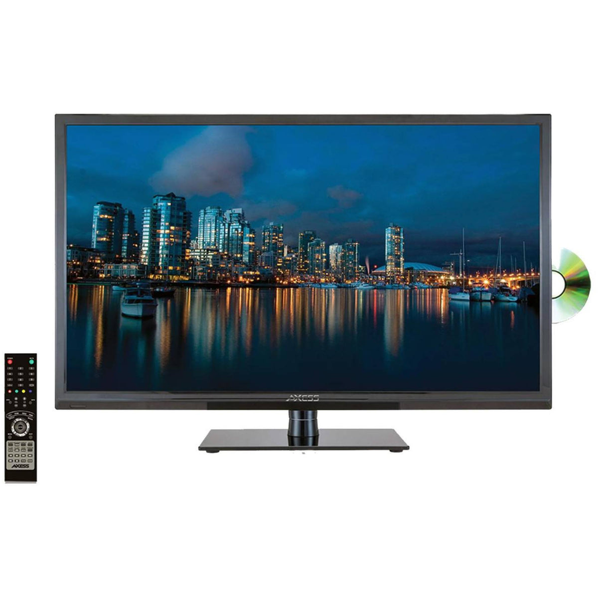 32x22 LED TV with DVD Player 720p Black R877