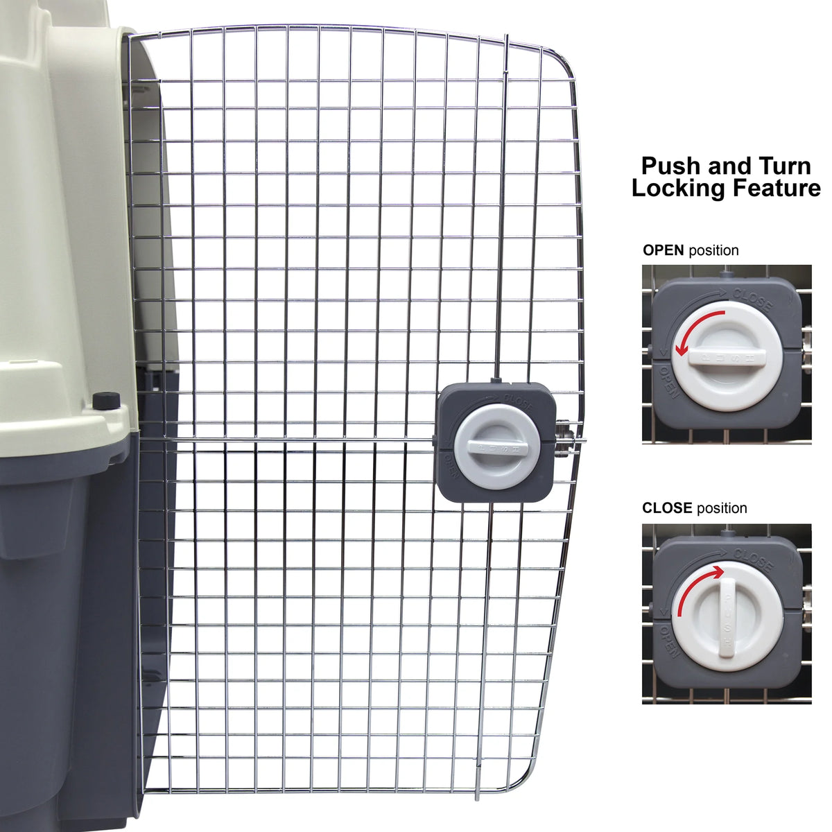 XXX-Large Plastic Dog Kennel Carrier M859