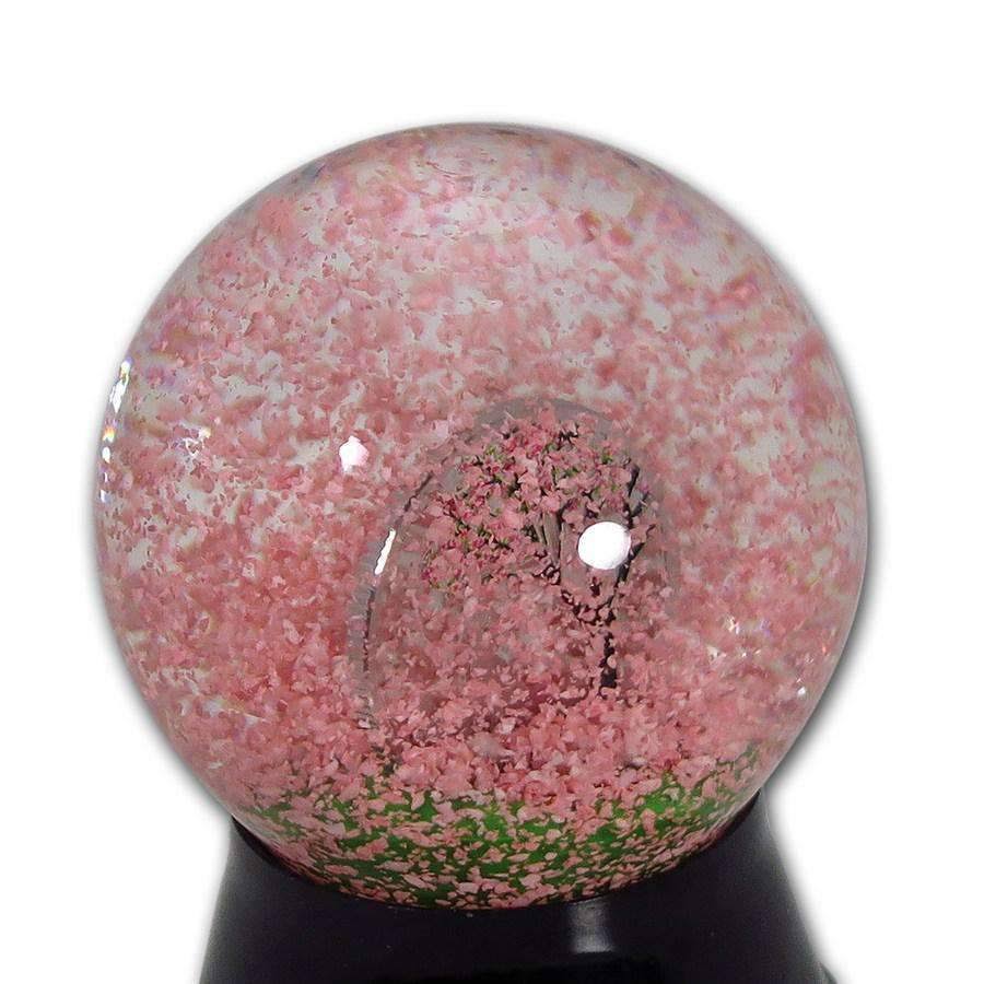 1/10 oz Silver Cherry Blossom Globe B25066